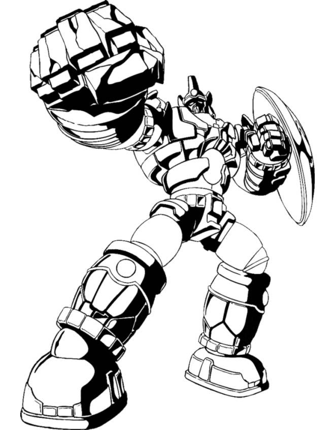 Disegni Robot Da Colorare E Stampare Coloradisegni