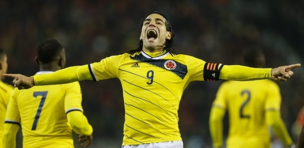 Falcao Garcia, se recuperando de lesão no joelho, foi chamado na pré-lista da Colômbia