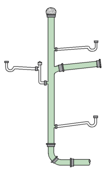 Drain-waste-vent system - Wikipedia, the free encyclopedia