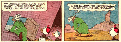 So long! Send us a postc...oh wait, nevermind. Top Comics Uncle Scrooge #2 panel