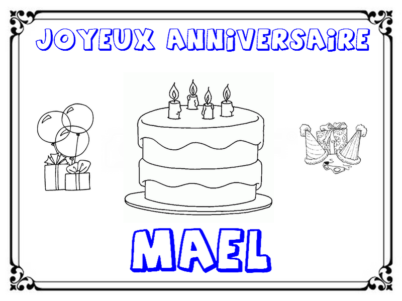 Coloriage Joyeux Anniversaire Tonton A Imprimer