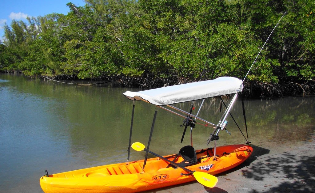 Fishing Boat: Diy kayak bimini top