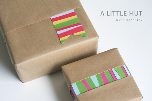 just scraps - gift wrapping