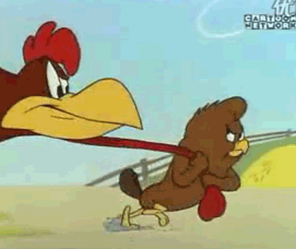 TOY NEWSLETTER AND THEIR STORIES: FOGHORN LEGHORN STARTED WITH HERNERY