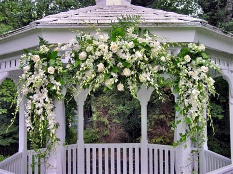 wedding gazebo decorations Arches Huppas Candelabras wedding gazebo decorations Arches Huppas Candelabras