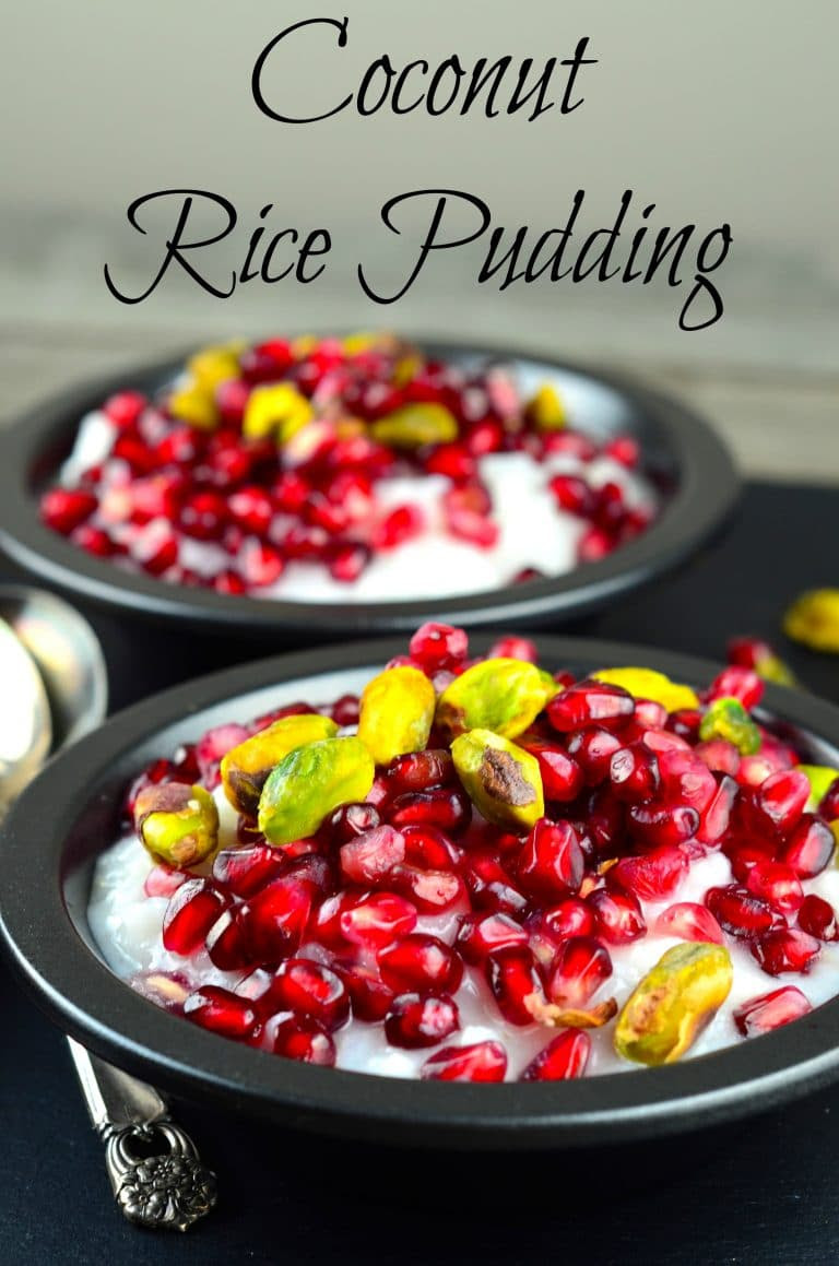 Vegan Coconut Rice Pudding - May I Have That Recipe