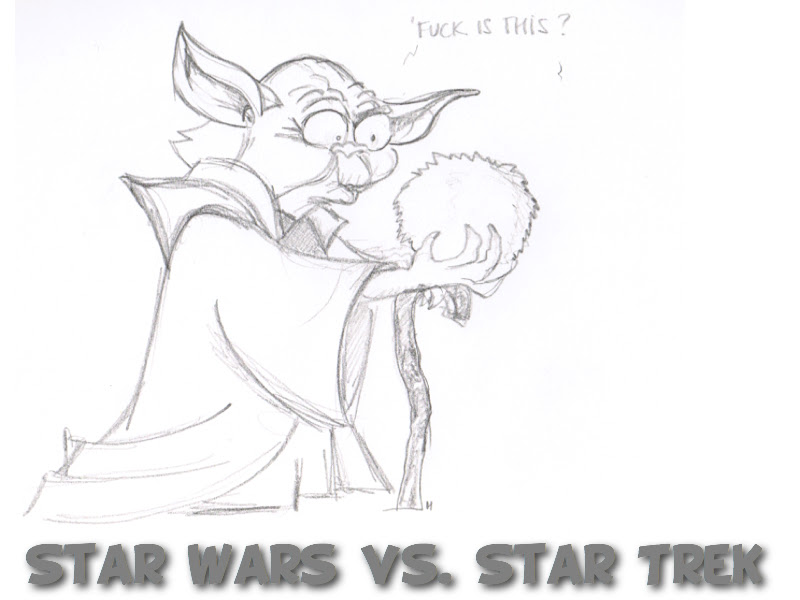 Reddit Sketch Daily Yoda vs Chibble Star Trek vs Star Wars