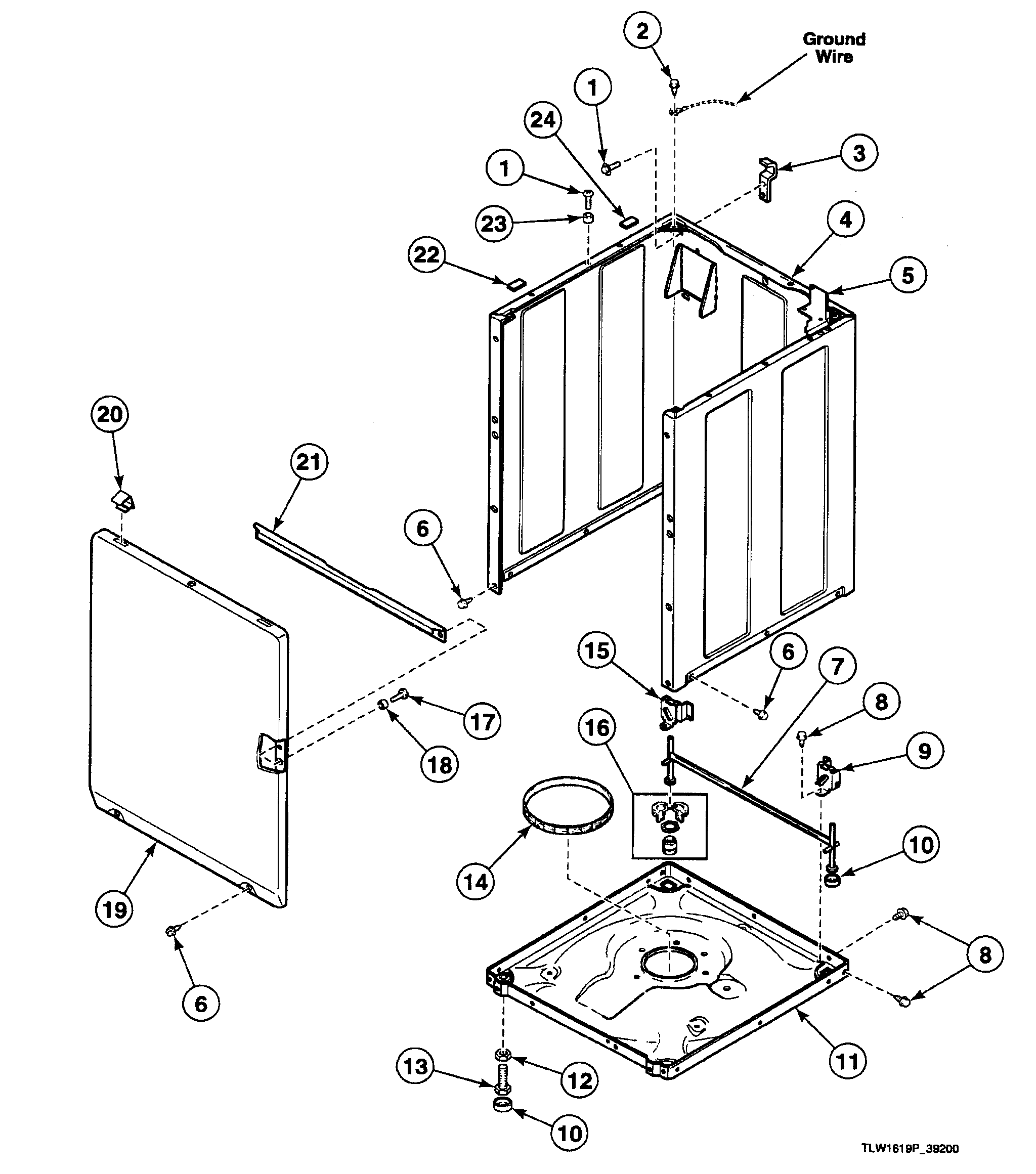 29 Speed Queen Dryer Parts Diagram