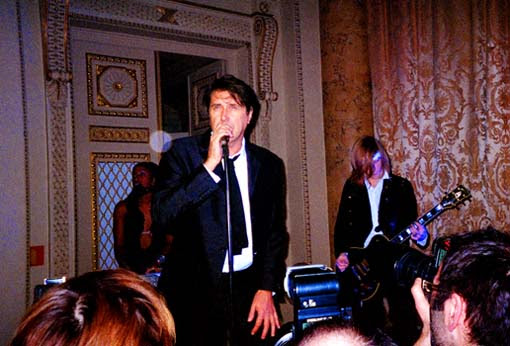 Concert Brian Ferry chez Chloé