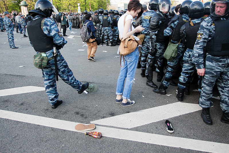 Задержание на Марше миллионов 6 мая 2012