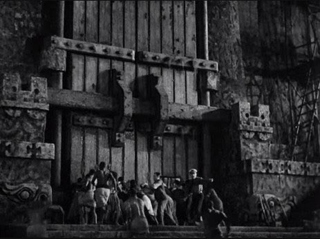 'Open the door...for your...Mystery Ape!'