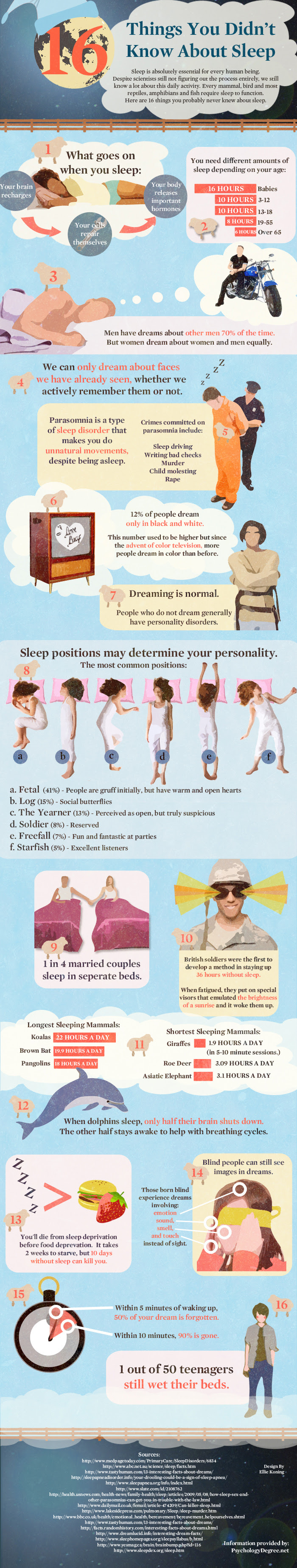 16 Things You Didn't Know About Sleep
