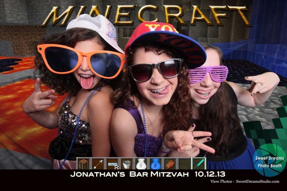 bar mitzvah party photo booth rental new jersey