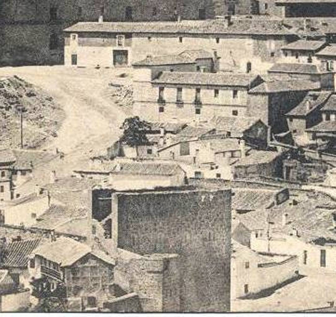 Torre de la Almofala a principios del siglo XX