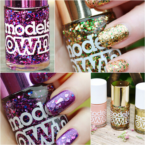 Models Own Mirrorball collection nail swatches