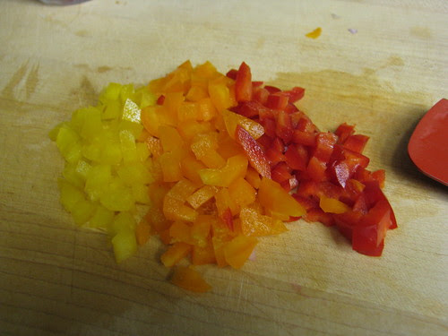 peppers chopped