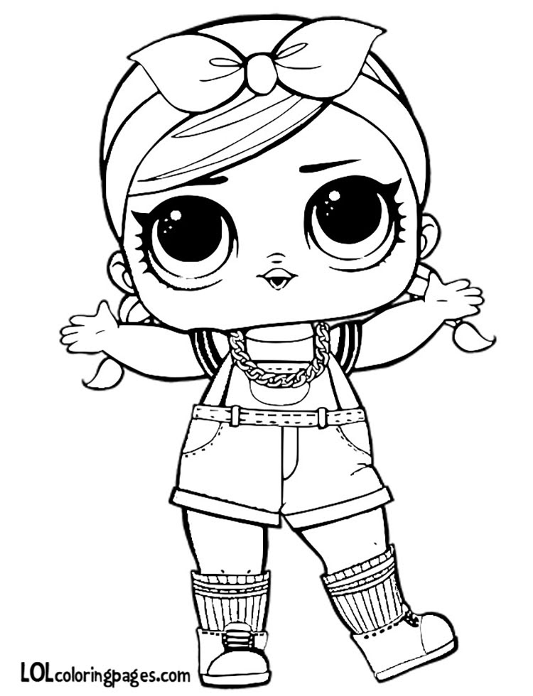 lol doll treasure coloring pages  coloring and drawing