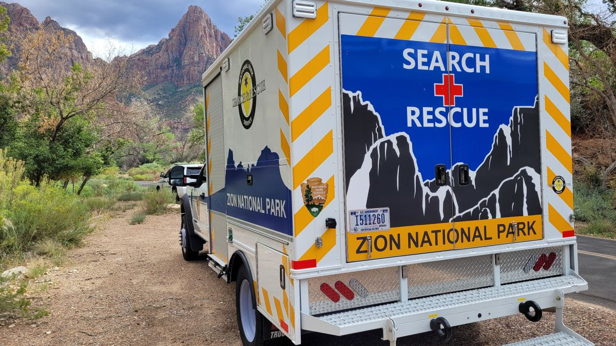 Hiking trip turns fatal in Utah national park as woman dies and her husband is rescued with symptoms of hypothermia, officials say