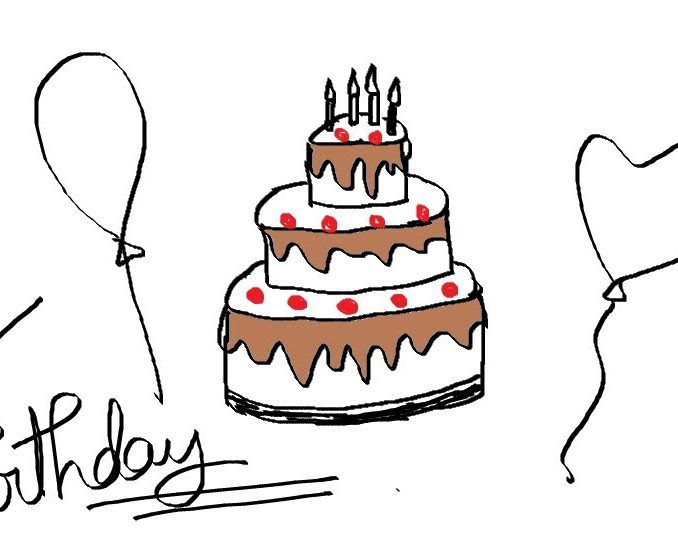 Featured image of post Kids Drawing Easy Cake : Love drawing but run out of cool ideas to draw when you are bored?