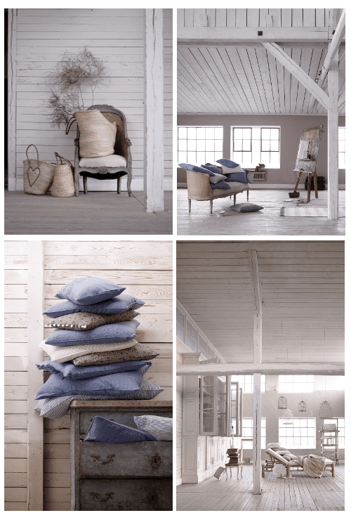 All White French Provence Style Decorating