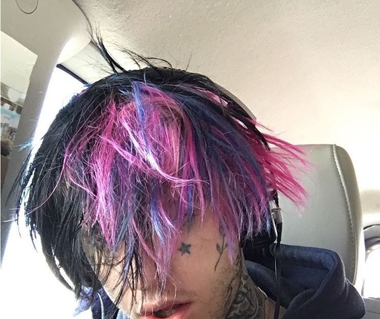 20 Latest Lil Peep Hair Purple And Black Holly Would Mother