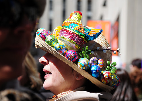 Easter Bonnet Parade 2009 chocolate easter egg bonnet copy low res