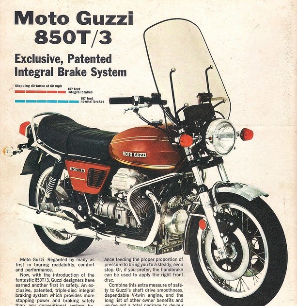 The 520 Chain Cafe: Moto Guzzi 850 T3