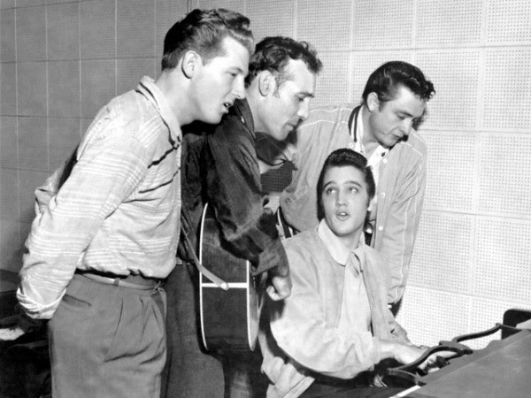 Jerry Lee Lewis, Carl Perkins, Elvis Presley, Johnny Cash Jerry Lee Lewis, Carl Perkins, Elvis Presley, Johnny Cash