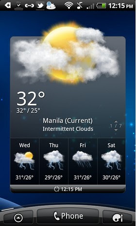 weather widget