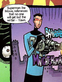 Most surprising and startling sound effect ever! Ultimate Marvel Team-Up #9