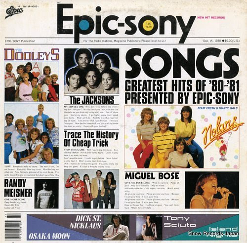 V/A songs, greatest hits of '80-'81