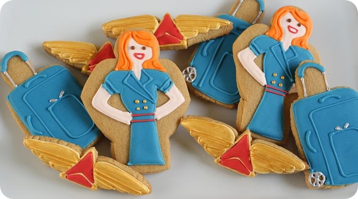 delta flight attendant cookies ::: bake at 350 blog