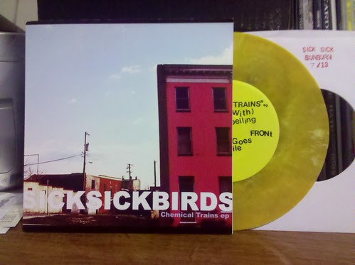 Sick Sick Birds - Chemical Trains - Yellow/Black Mix Vinyl #7/13