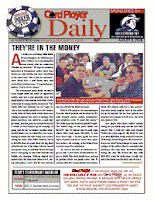 CardPlayer Daily, 2006 WSOP