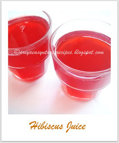 Hibiscus Juice