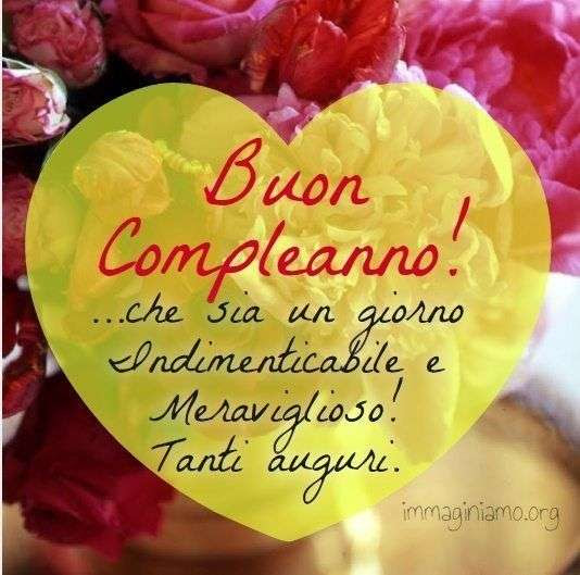 Auguri Di Buon Compleanno Con Nome