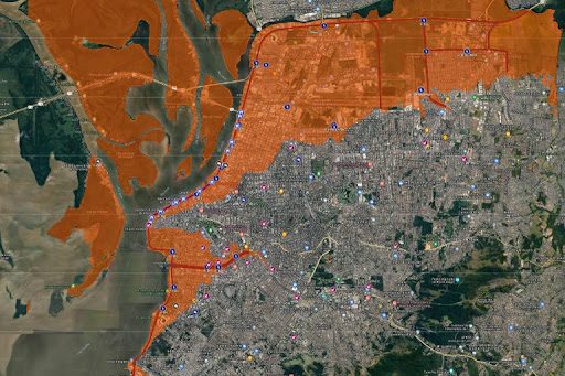 IPH amplia informações em mapa de inundação de Porto Alegre — UFRGS |  Universidade Federal do Rio Grande do Sul