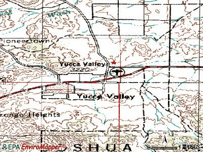 Yucca Valley California Map Time Zone Map
