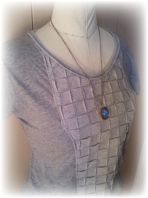 Finished Upcycled T-Shirt Finished Upcycled T-Shirt