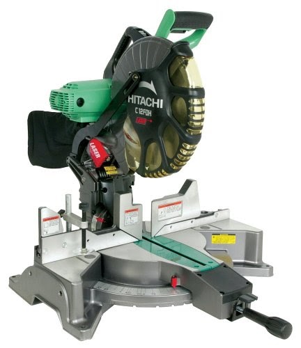 Table Saw Miter Gauge: Hitachi C12FDH 15 Amp 12-Inch Dual Bevel Miter