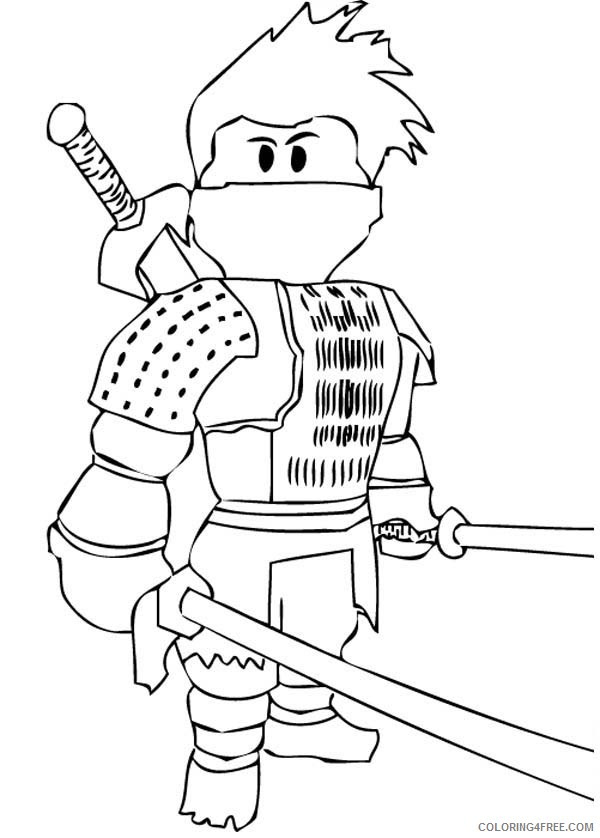 Spy Ninja Roblox Character Roblox Coloring Pages - No Face Roblox