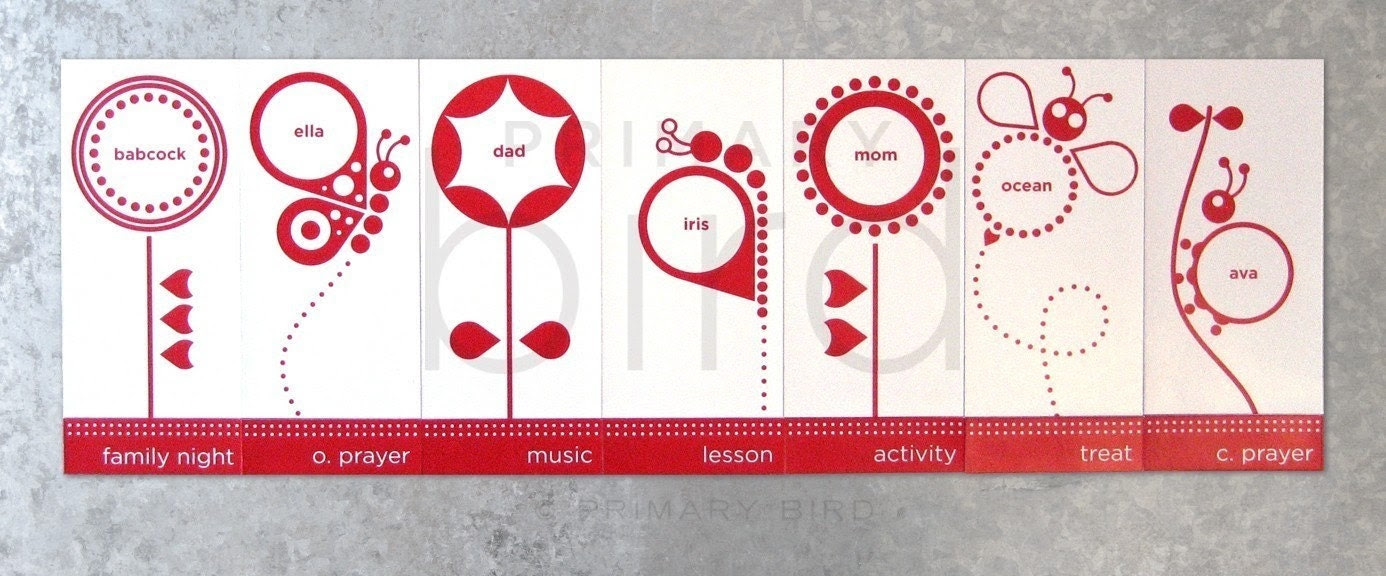 Personalized Family Night Magnet Set