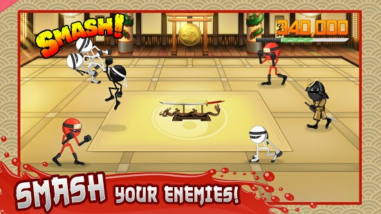 game Stickninja Smash crack chơi agme Stickninja Smash cho ios