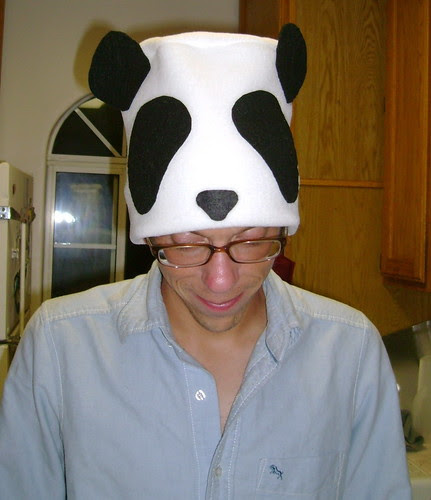panda hat!