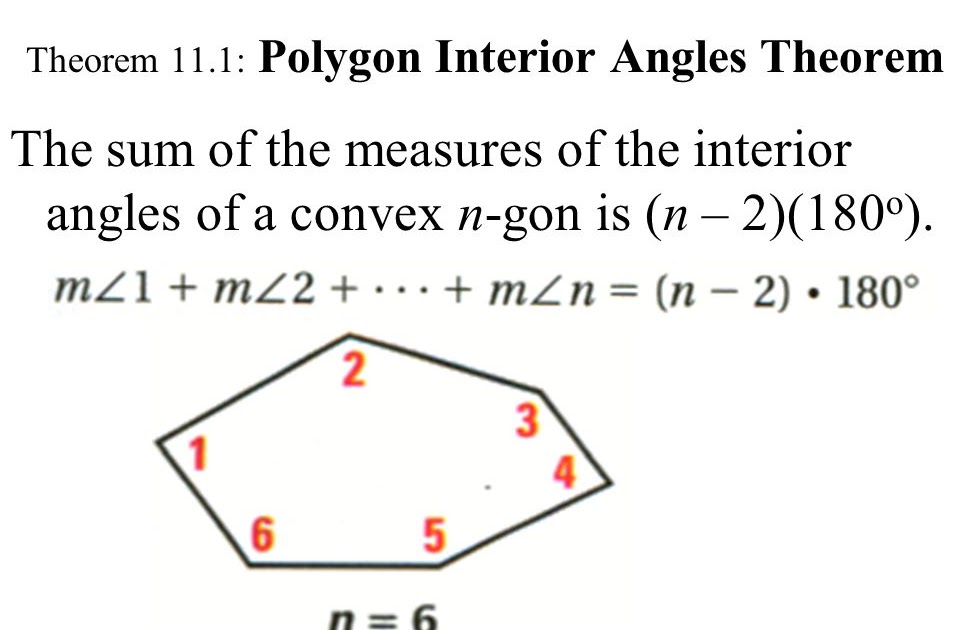 A Way To Locate Interior Formula For Sum Of Indoors Angles