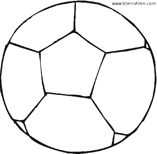 Free Sports Coloring Pages from SherriAllen.com Free Sports Coloring Pages from SherriAllen.com