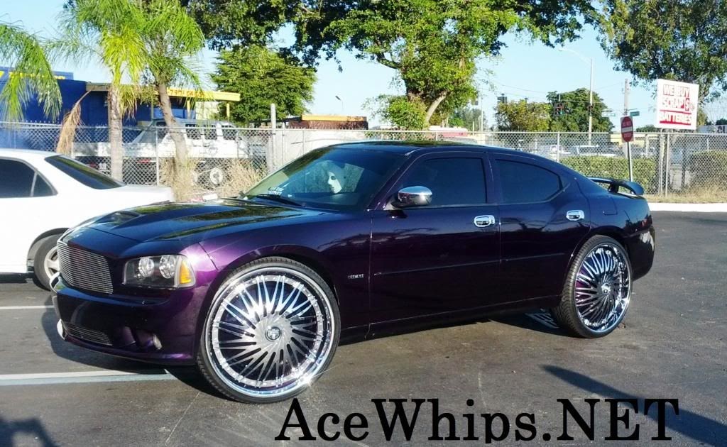Ford Fusion Black Rims >> Ace-1: JT's Candy Purple Dodge Charger R/T on 28" DUB ... Ford Fusion Black Rims >> Ace-1: JT's Candy Purple Dodge Charger R/T on 28" DUB ...