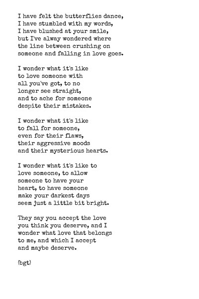 Falling In Love Poems Tumblr | Free Love Quotes