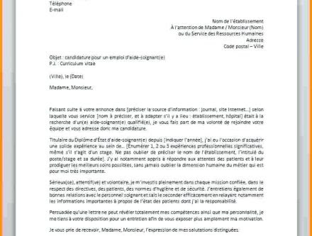 Lettre De Motivation Pour Agrement Nounou  Soalan f