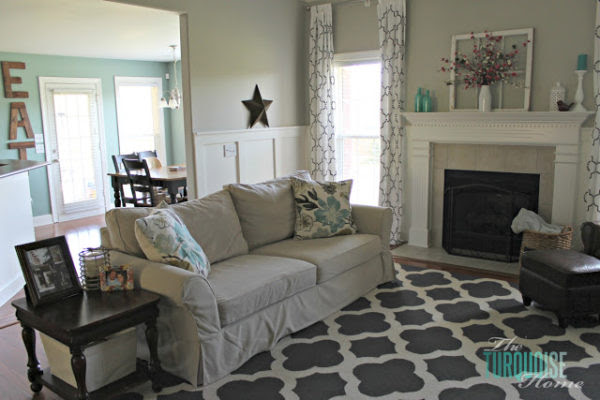 Living room reveal | The Turquoise Home